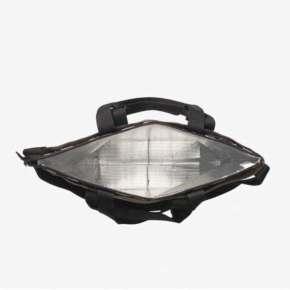 NEW Victoria's Secret PINK Cooler Tote bag 2 in 1 Bag Dark Green PINK COOLER BAG - Picture 2 of 5